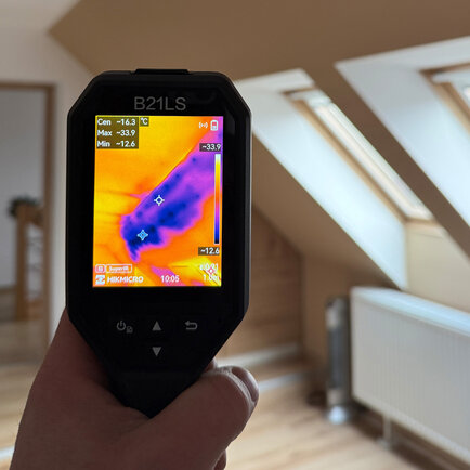 Měření termokamerou